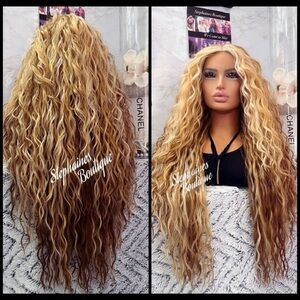 Human Hair Blended Lace Part Wig